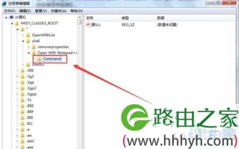 Win7系统下添加Notepad++打开方式到右键菜单的方法(图)