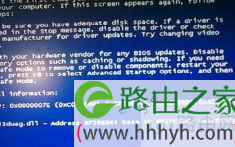 安装win7系统出现蓝屏错误代码0x0000007e的处理解决方法(图)