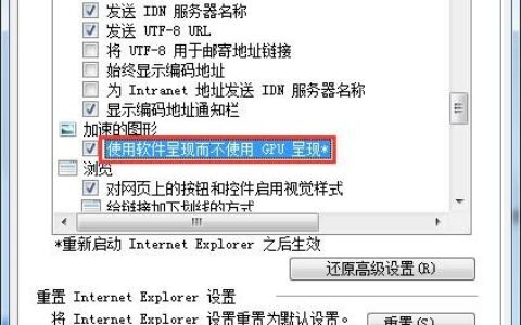 Win7旗舰版IE10浏览器出现黑线的解决方法(图)