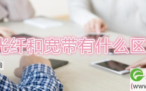 光纤和宽带有什么区别(图文)