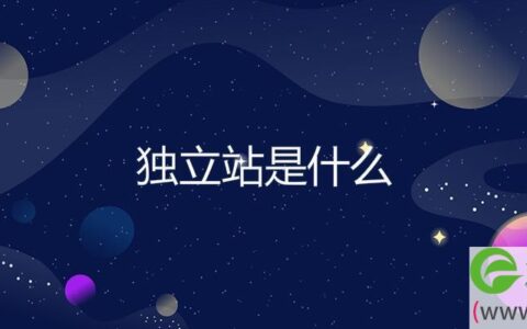 独立站是什么(图文)