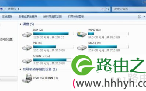 win7系统盘错乱的解决方法(图)