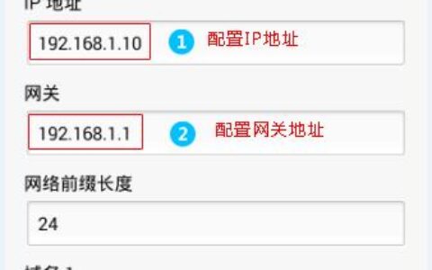 Android系统手动指定IP地址的设置教程