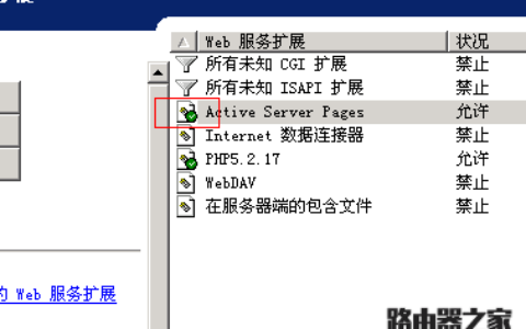 IIS中网站asp文件打不开的解决办法