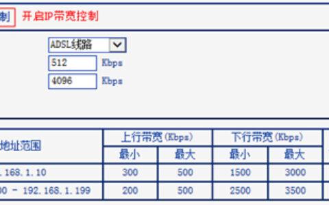 TP-Link TL-WR885N V1~V3 无线路由器网速限制设置