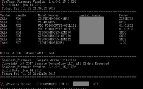 希捷固件门终于在Windows下有解了