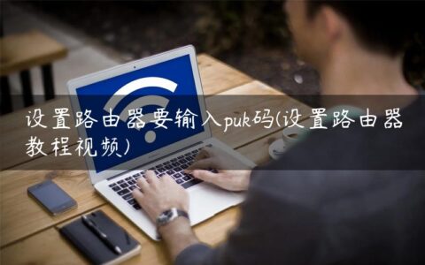 设置路由器要输入puk码(设置路由器教程视频)